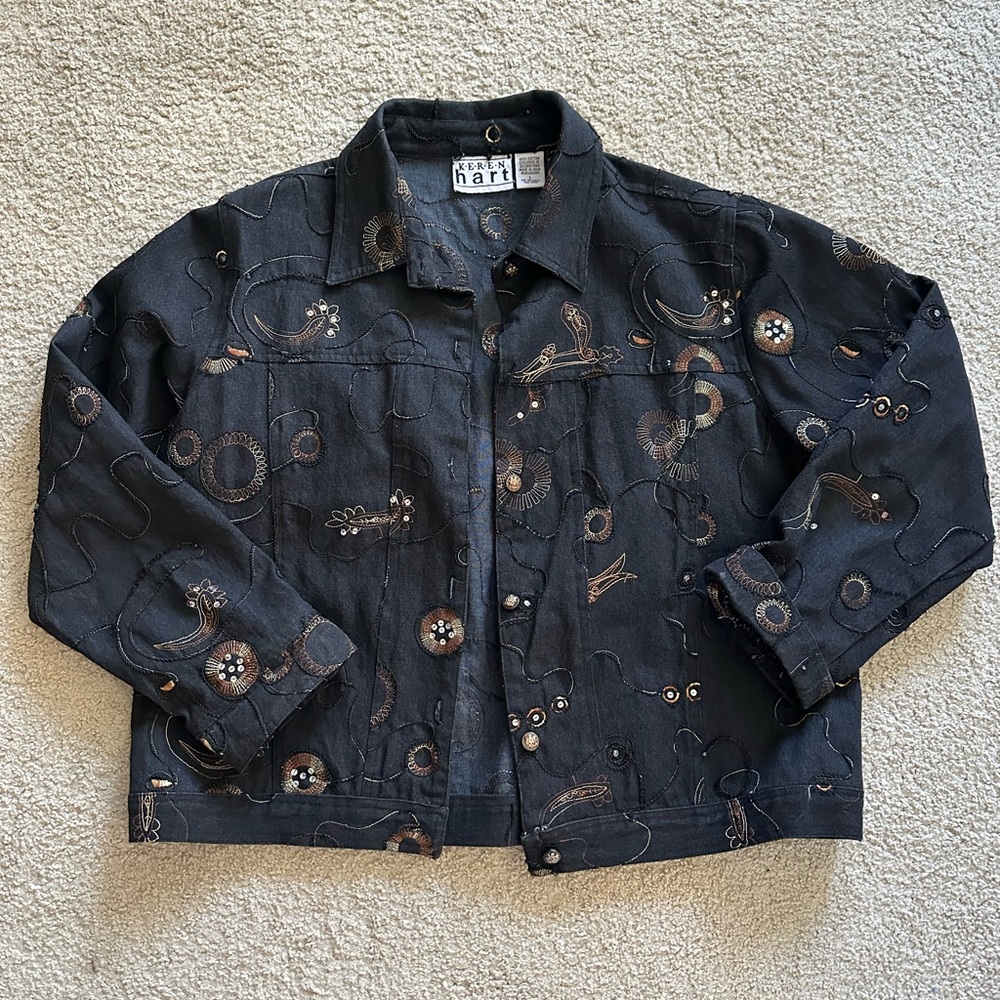 Karen Hart Embroidered Jacket